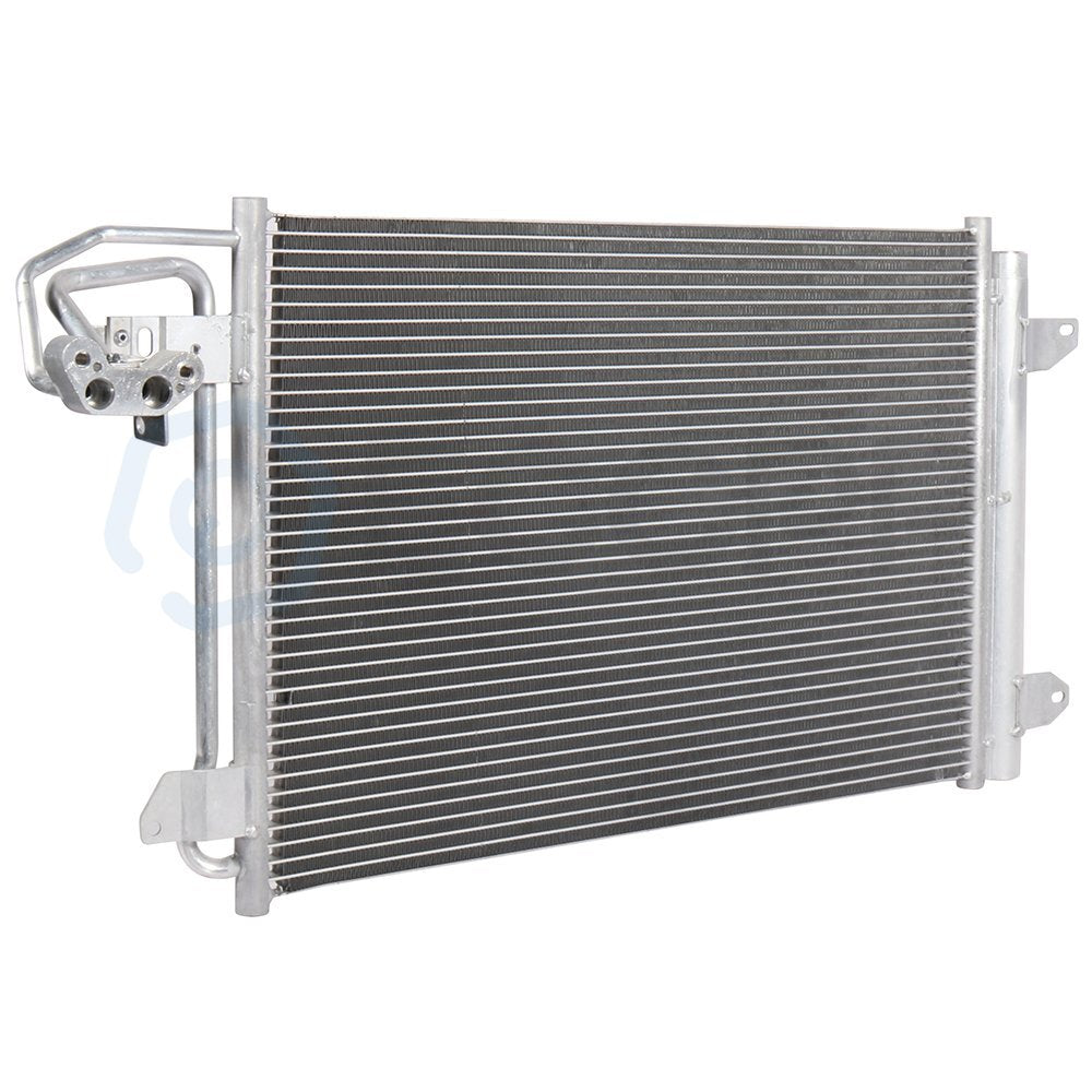 Electric AC Condenser Cooling Fan Kit For 2006-2010 2011-2014 Volkswagen Jetta 6B93BC-57