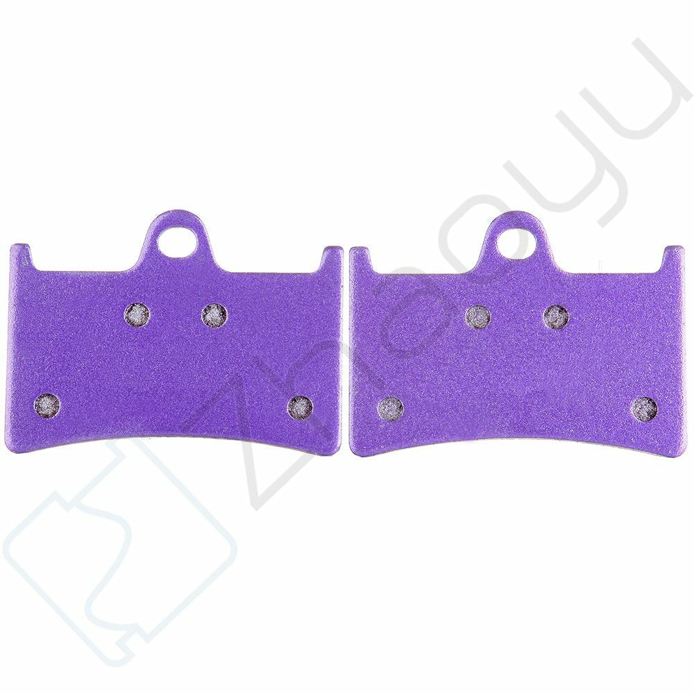 2 Pairs Brake Pads Front For Yamaha YZF R1M YZF R1S 2016-2017 Carbon Fiber 6B93BC-57