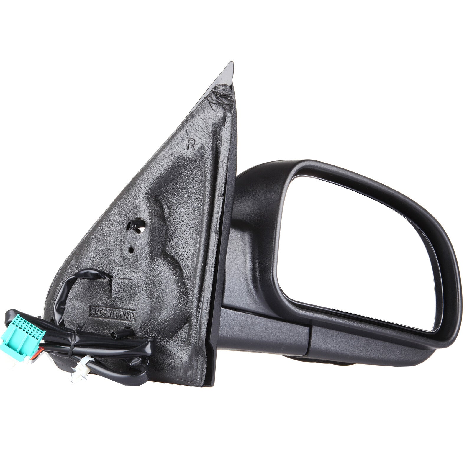 Power Mirror For Chevy Trailblazer Envoy Right Side Heated Black Manual Fold 6B93BC-57