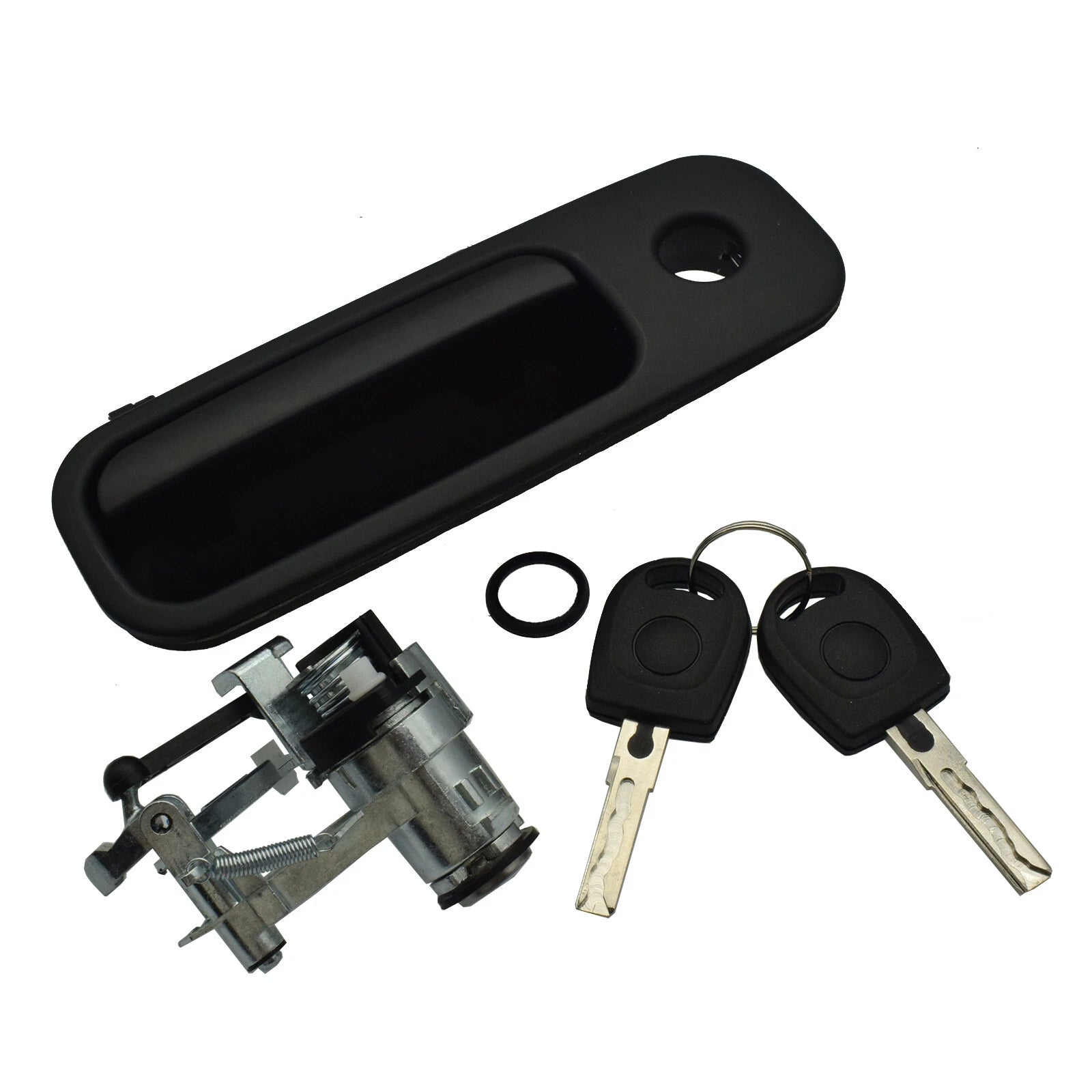Tailgate Handle & Boot Lock Barrel 2 Keys for VW Golf Polo Lupo T5 Seat Arosa 6B93BC-57