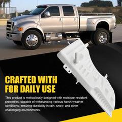 Recovery Overflow Coolant Tank White For 2000-05 Ford F650 F750 F81Z-8A080-AA EA 6B93BC-57