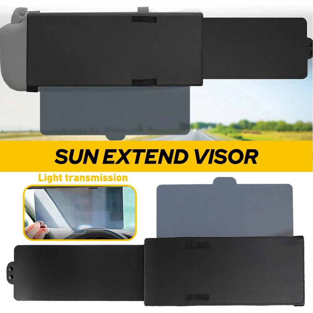 For Shade Visor Car Shield Anti Sun Extend Glare Extension Driving Universal 6B93BC-57
