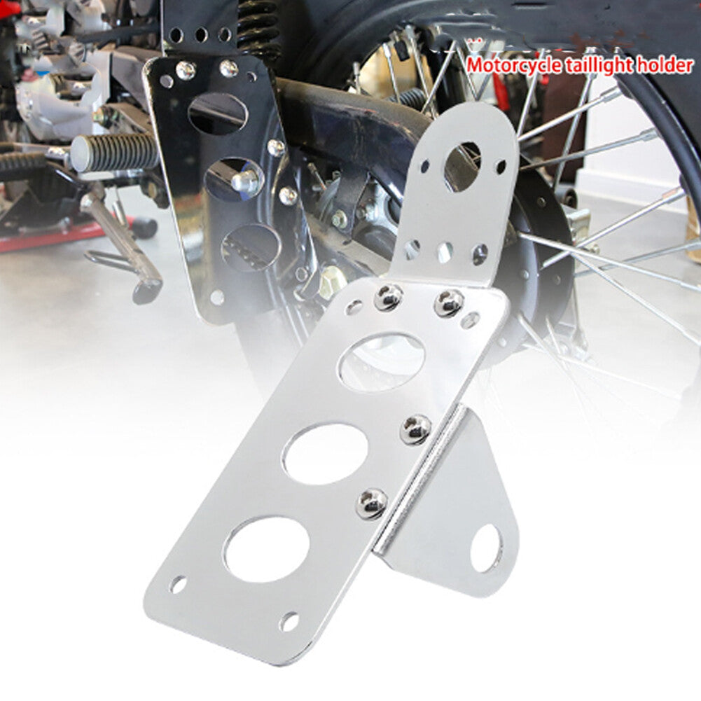 Side Mount License Plate Bracket Motorcycle Holder For Harley Chopper Bobber 6B93BC-57
