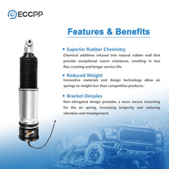 Rear Left Air Suspension Shock For BMW E65 E66 745i 750i 745Li 750Li 760Li EDC 6B93BC-57