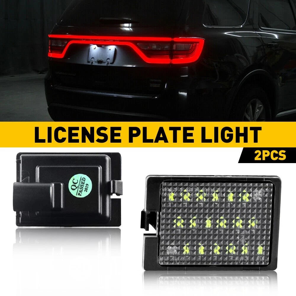 For 2014-2021 Dodge Durango White Super 6000K LED License Light Plate Tag Lamp 6B93BC-57