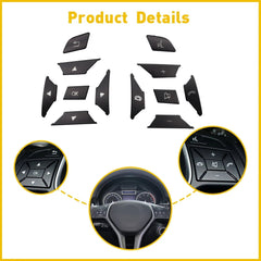 Steering Wheel Button Trim Decor for Mercedes Benz GLA ML GL GLK GLE GLS 2012-16 6B93BC-57