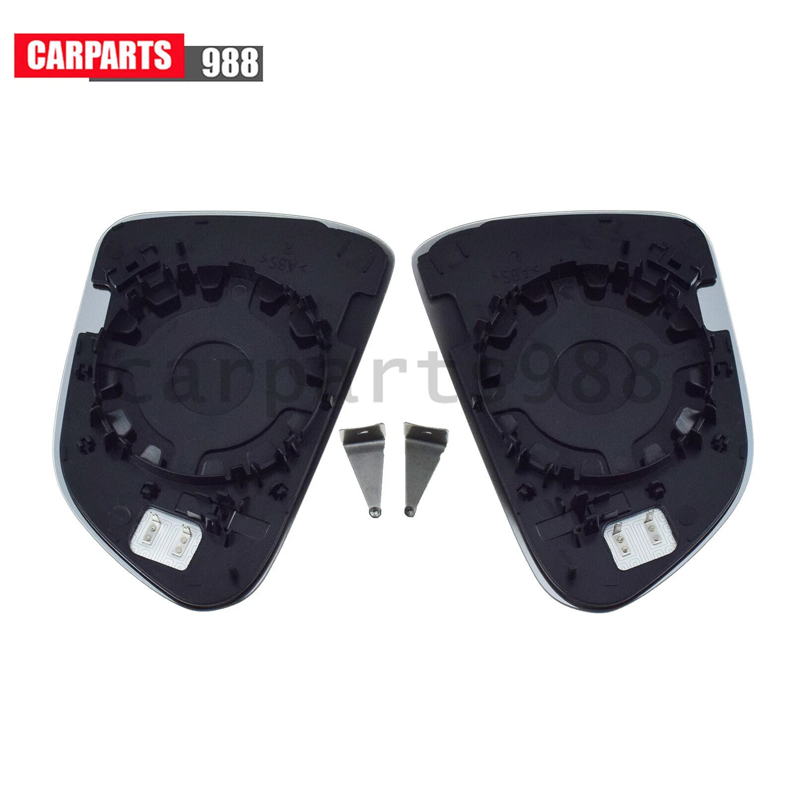 LH &RH Mirror Glass Power Heated For 2017-23 Tesla Model 3 113065100A 113065200A 6B93BC-57