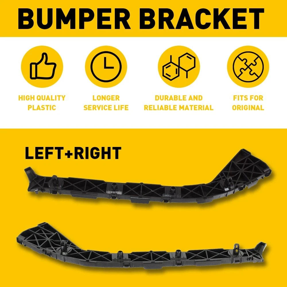 4x Bracket Bumper For 2004-2009 Front Toyota Prius Rear Left & Right Side Lower 6B93BC-57