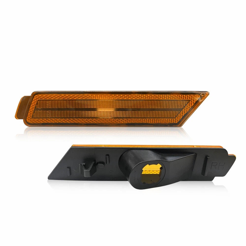For 10-15 Chevy Camaro Bumper Side Marker Lights Reflector Amber GM2550197 EOA 6B93BC-57
