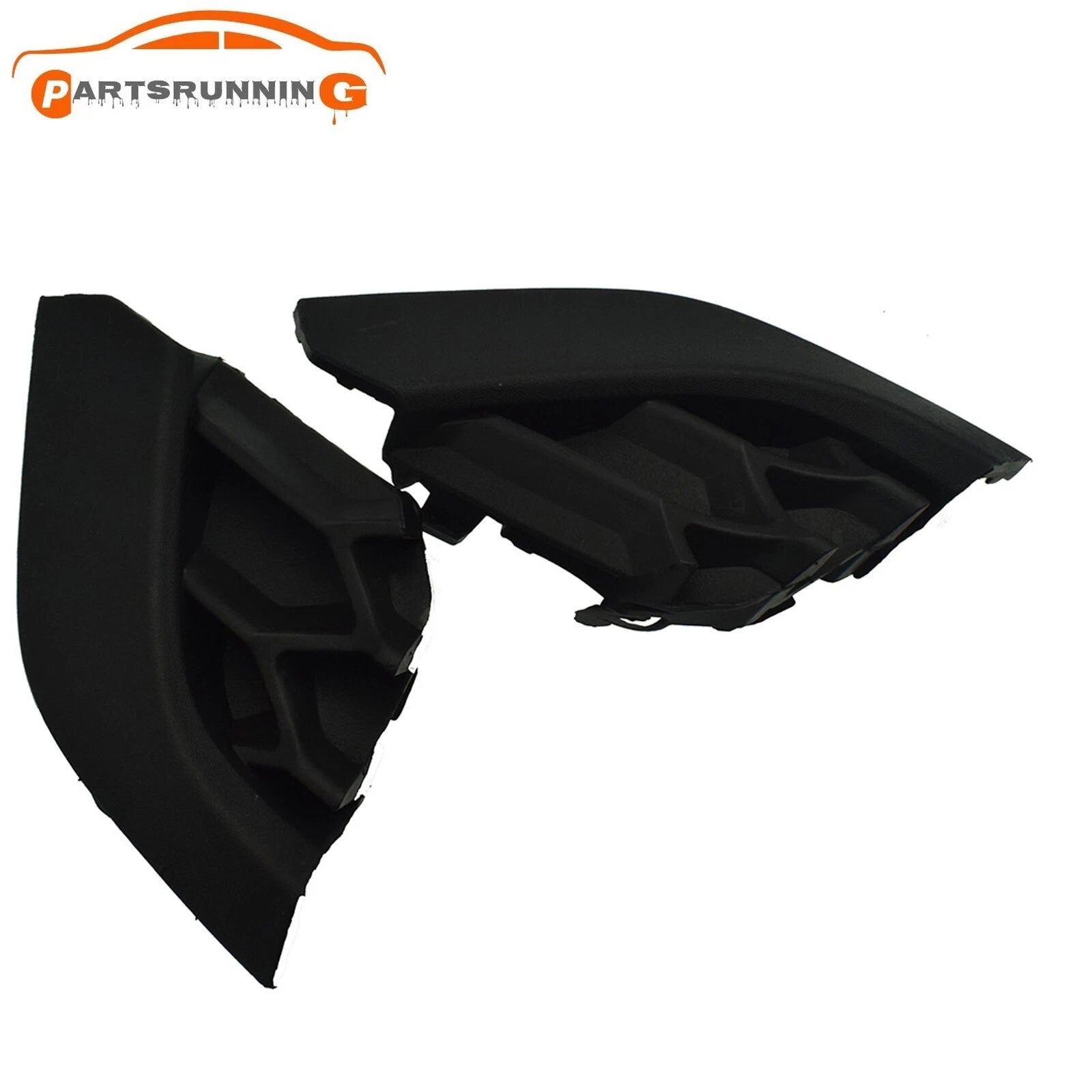 Front Left & Right Side Tow Hook Eye Covers Pair For Toyota RAV4 2016 2017 2018 6B93BC-57