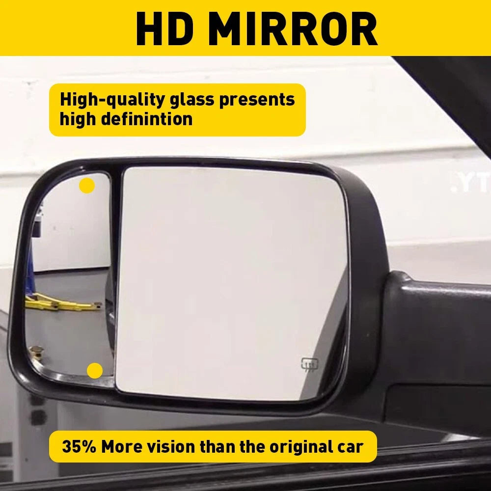 Left Right For Dodge Ram 1500 3500 2500 Tow Mirror Spotter lower Glass 2010-20 A 6B93BC-57