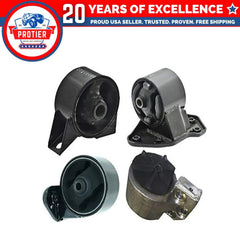 Fits 2003-2005 Hyundai Accent 1.6L AUTO Transmission Motor & Trans Mount Set 6B93BC-57