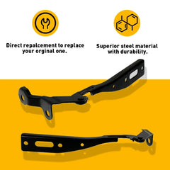 For Honda Accord Sedan 2016 2017 Hood Hinge Driver and Passenger Side Pair US 6B93BC-57