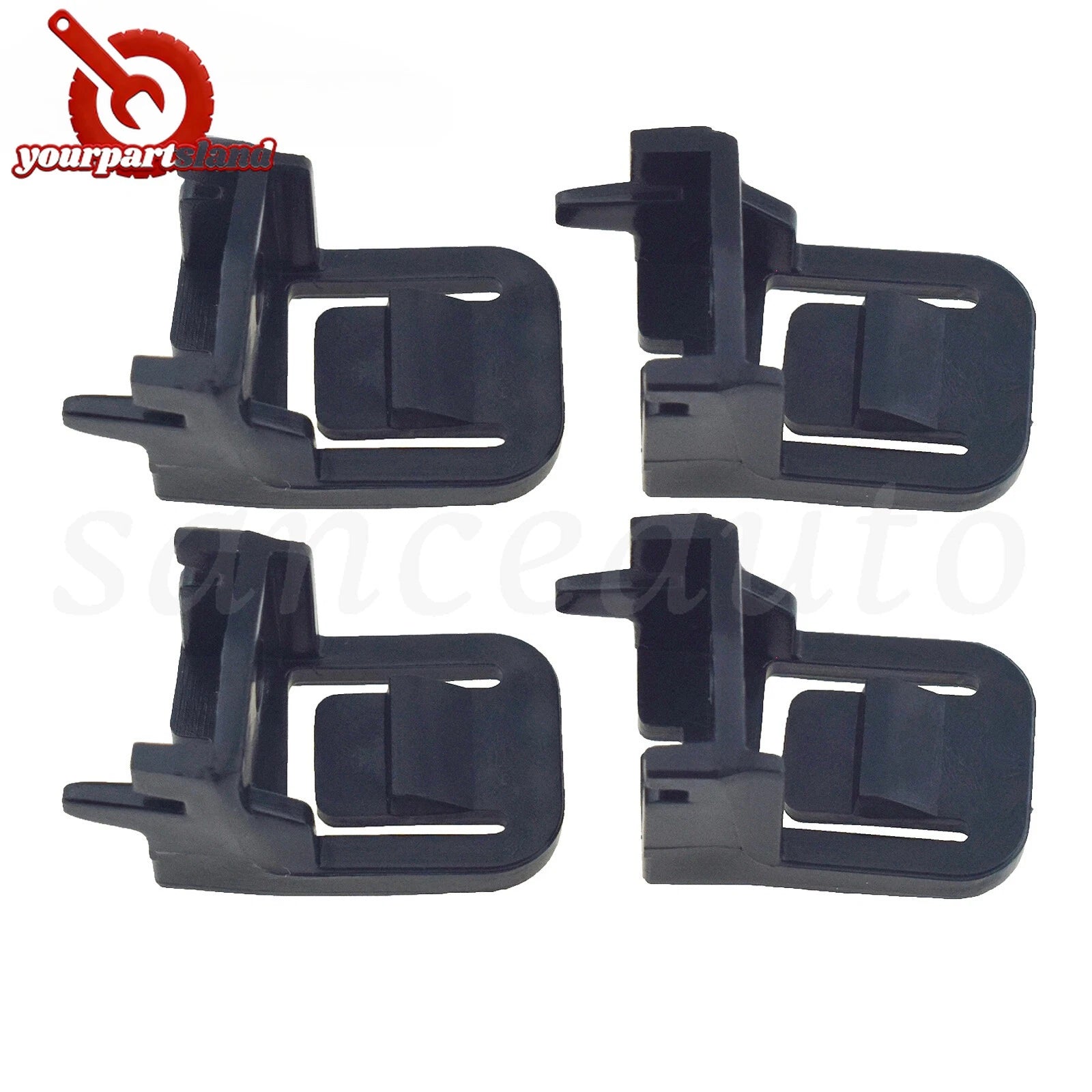 4PCS for Honda Civic 2016-2020 Front Left & Right Headlight Clips 33155-TEA-T01 6B93BC-57