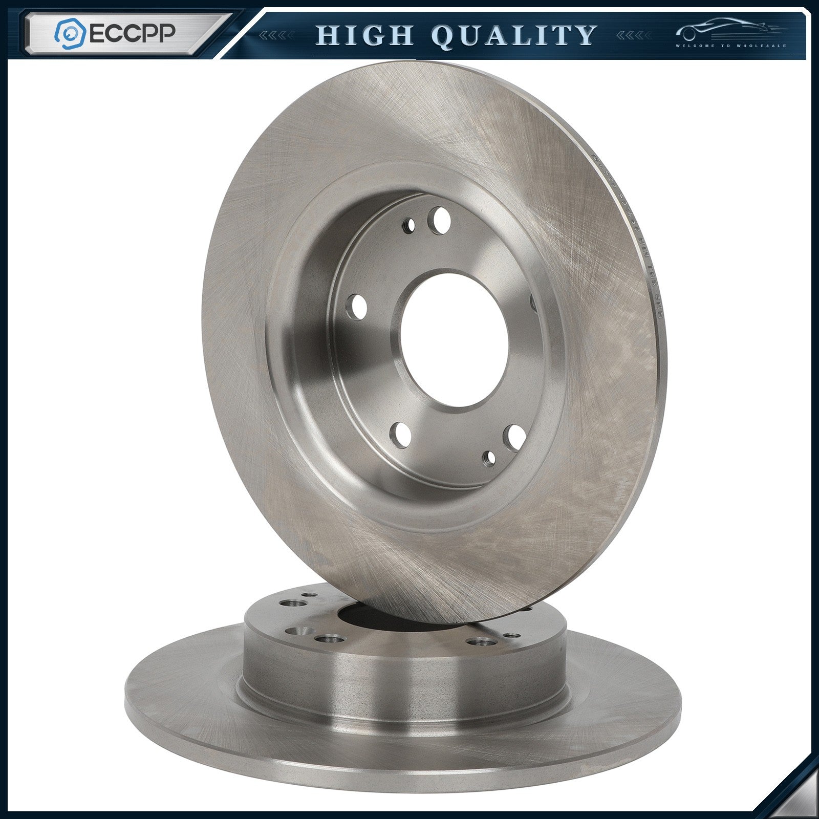 Rear Brake Discs Rotors For 2021 Honda Civic Sport Touring 6B93BC-57