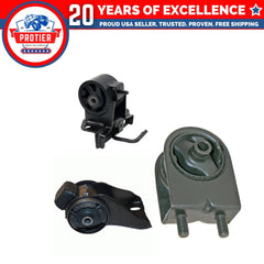 Engine Motor Mount 3PCS Set Fit 00-01 Mazda MPV 2.5L / 02-06 Mazda MPV 3.0L 6B93BC-57