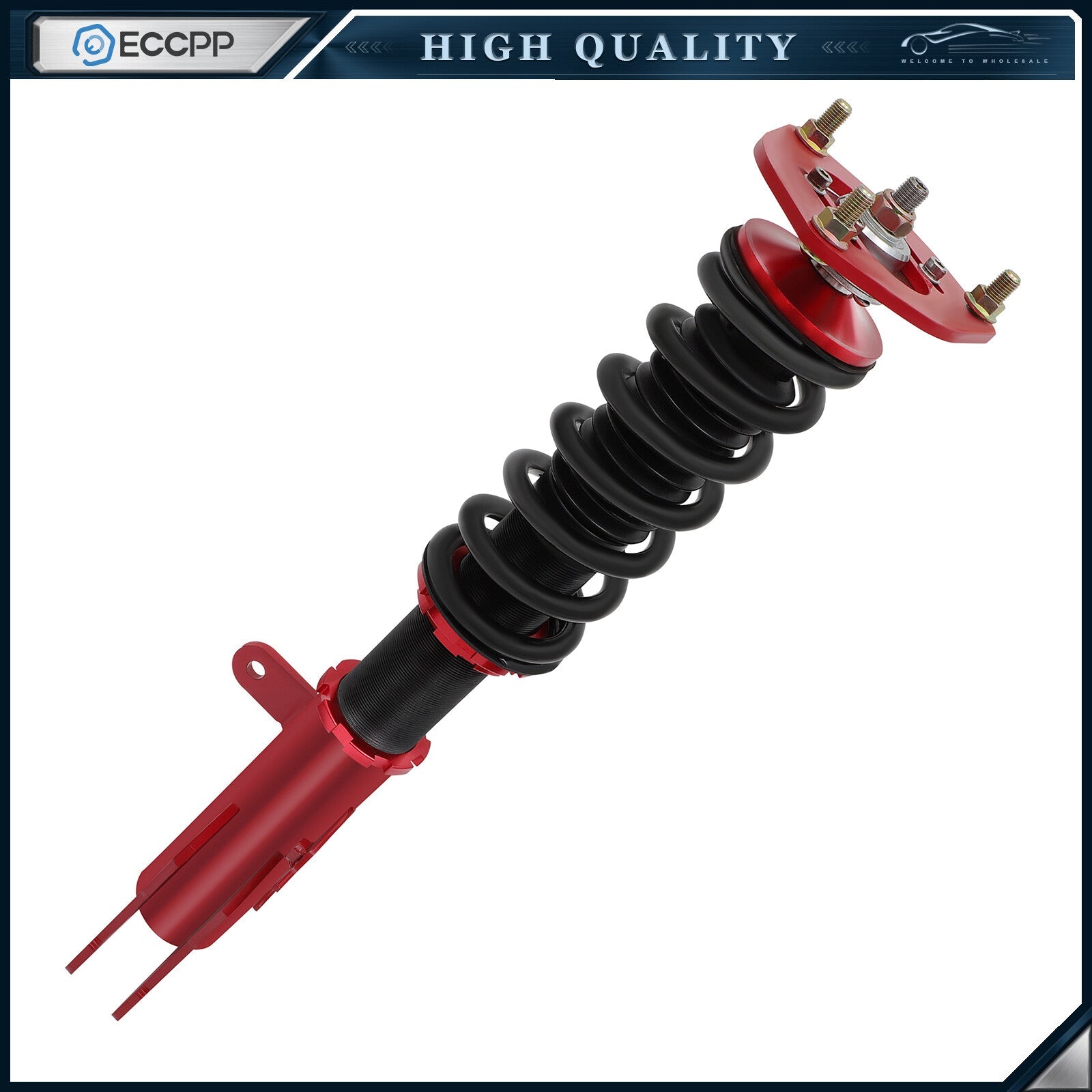 ECCPP Coilovers Shocks Adjustable Height For Toyota Camry 95-01 Strut Suspension ECCPP