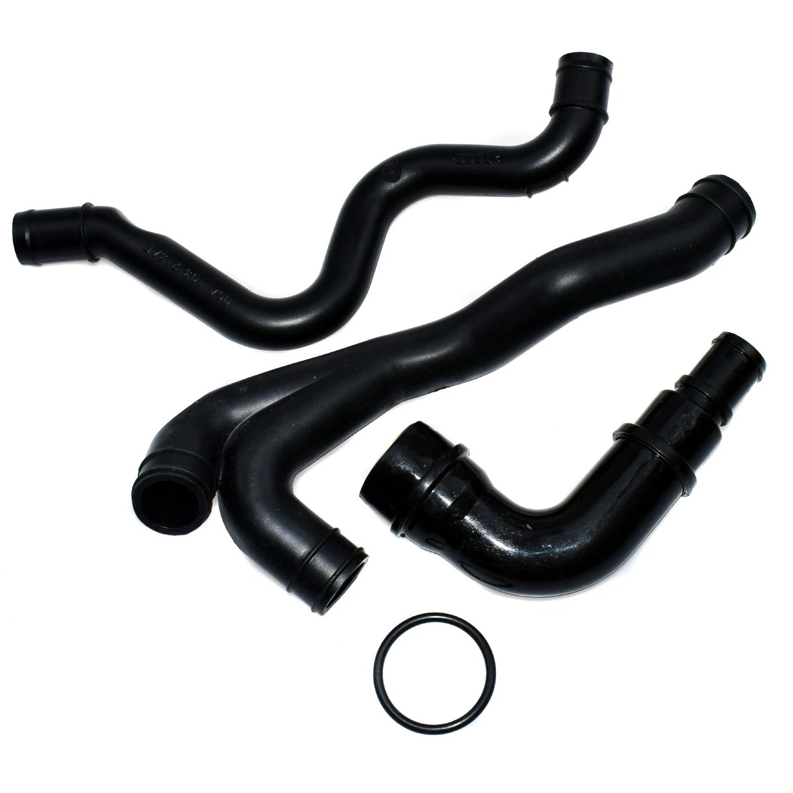 3PCS Crankcase Breather Vent Hose Kit For VW Jetta Golf Passat Audi 1.8 Turbo 6B93BC-57