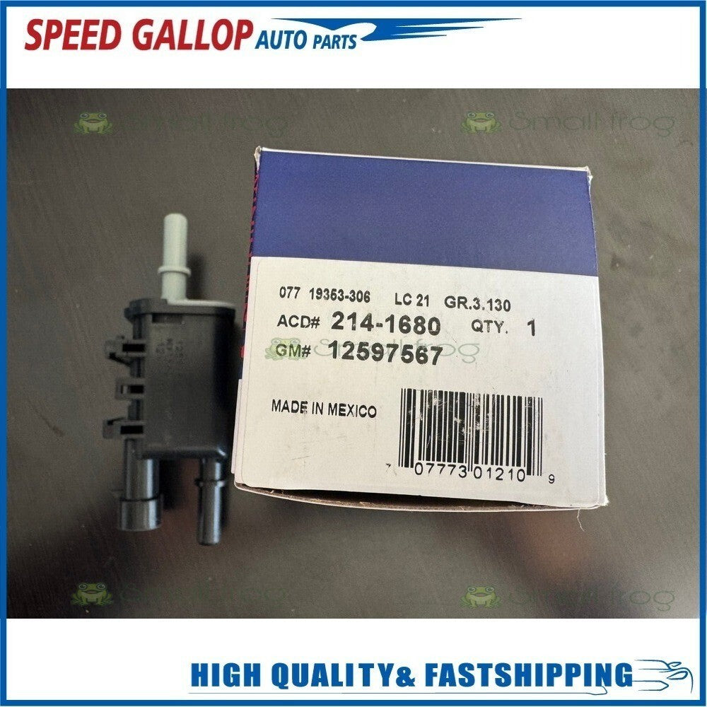 OEM ACDelco 214-1680 Vapor Canister Purge Valve Evap Emission Solenoid For Chevy ACDELCO