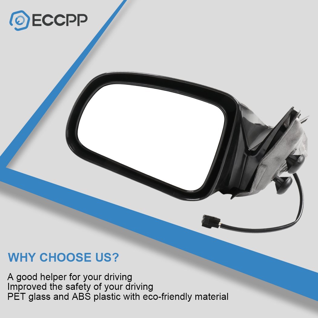 Mirror For 2004-2008 Pontiac Grand Prix Left Driver Side Power Heated 6B93BC-57