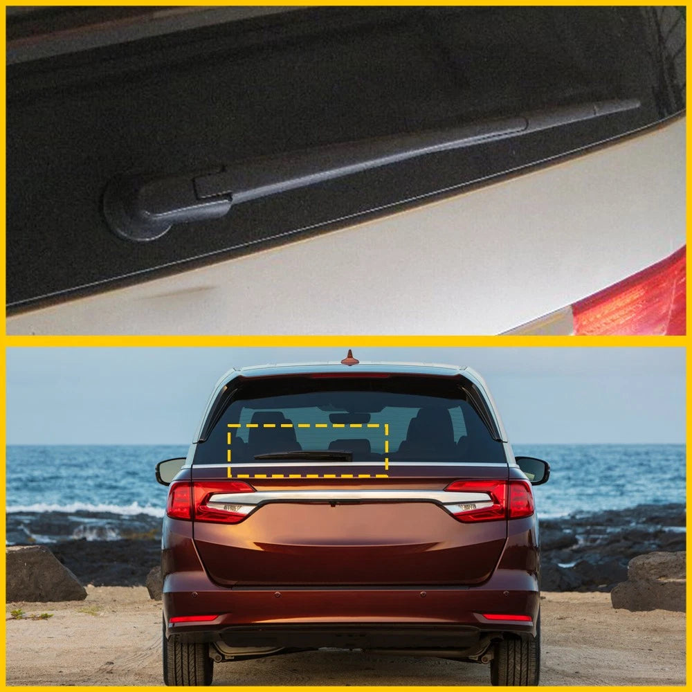 Rear Wiper Arm and Blade For Honda Odyssey 2011-2017 Back Windshield Wiper US 6B93BC-57