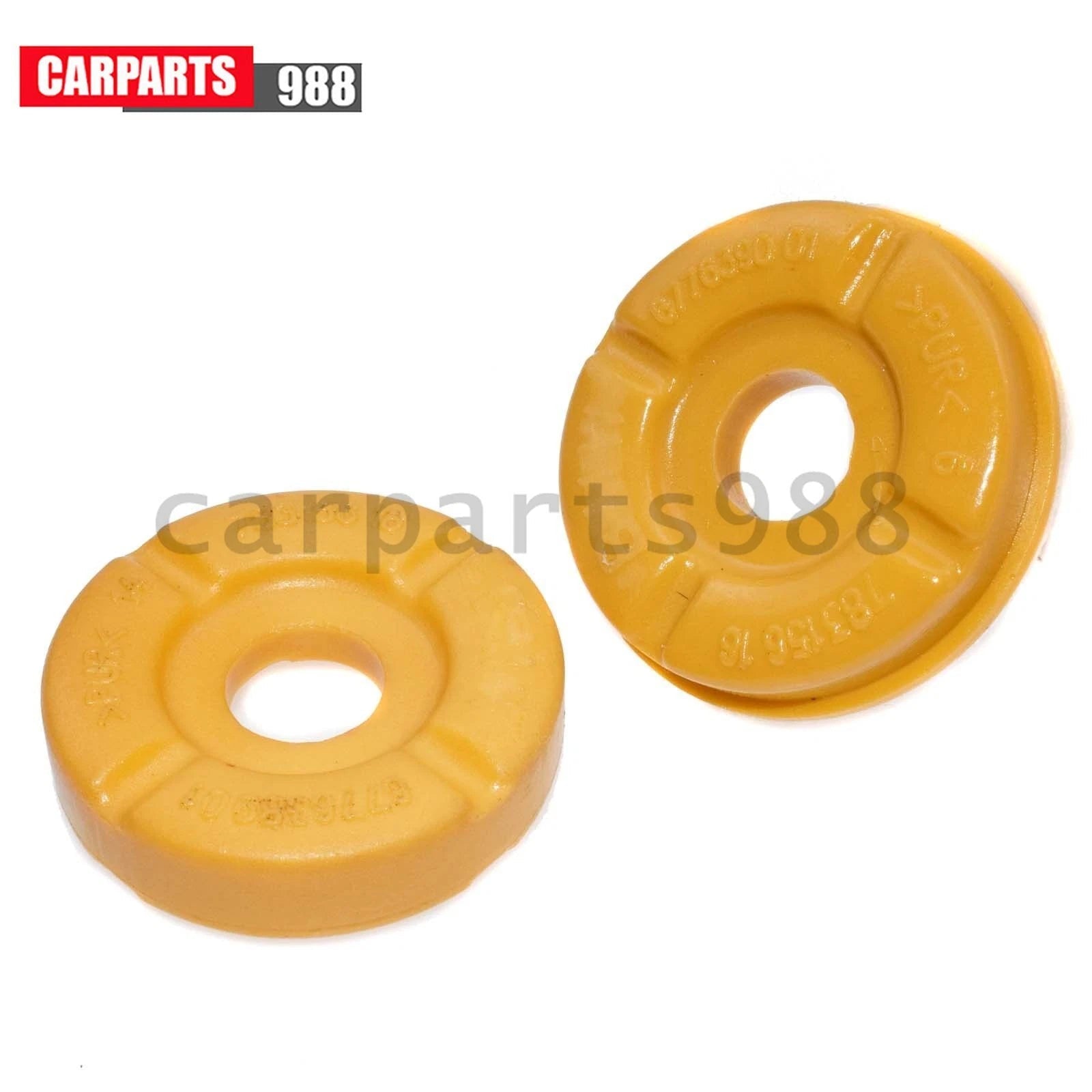 2Pcs Front Strut Mount Support Upper Lower Section For 2007-14 BMW E70 E71 X5 X6 6B93BC-57