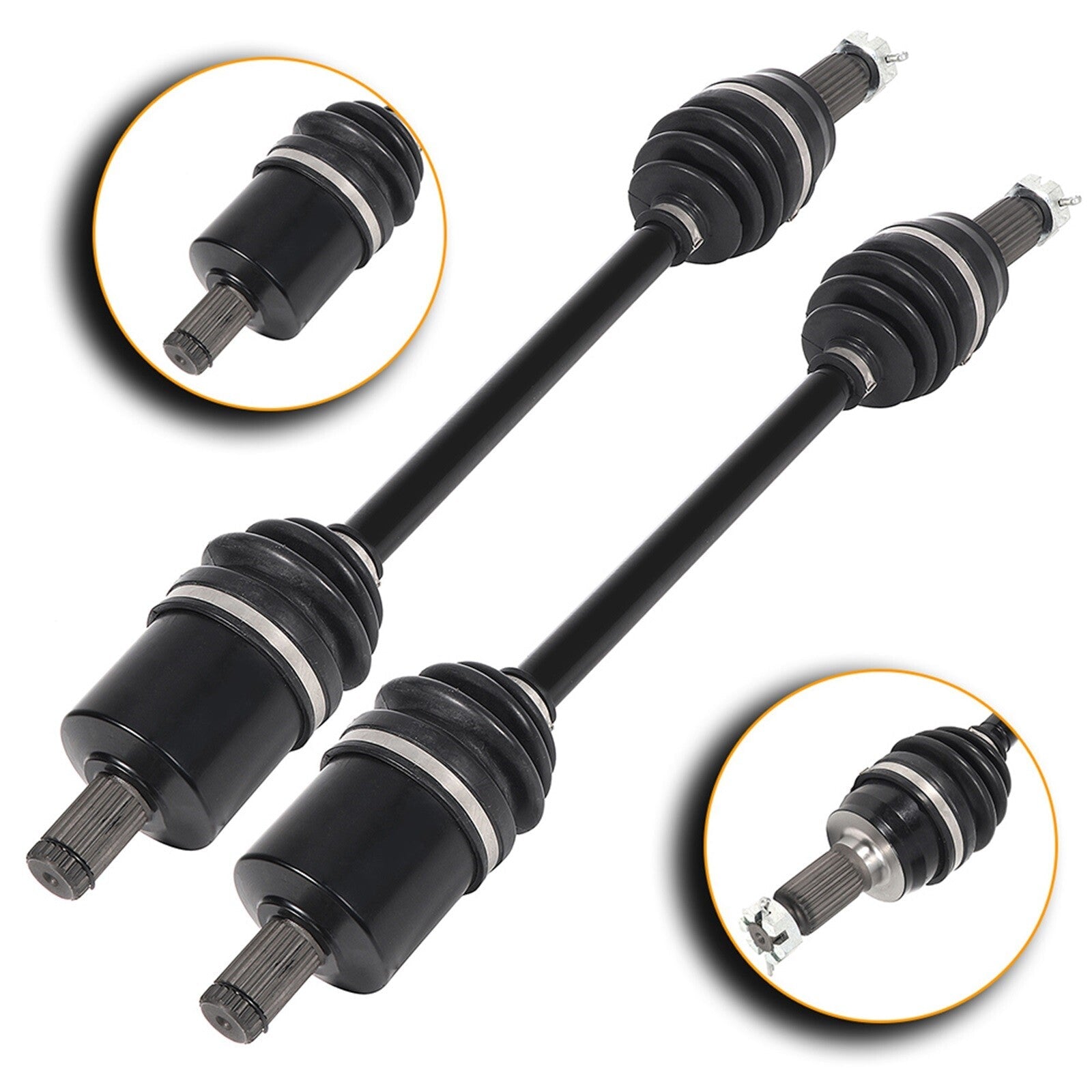 For 2010 - 2013 Polaris Sportsman 550 2 Pcs CV Joint Axles Front Right Left 6B93BC-57
