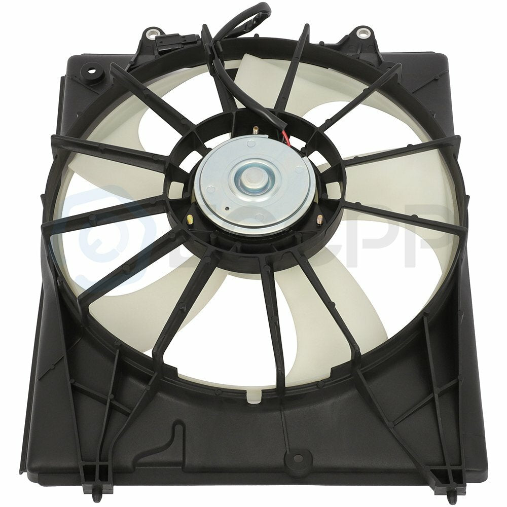 AC Condenser Cooling Fan Kit For 2011 2012 2013-2017 Honda Odyssey 6B93BC-57
