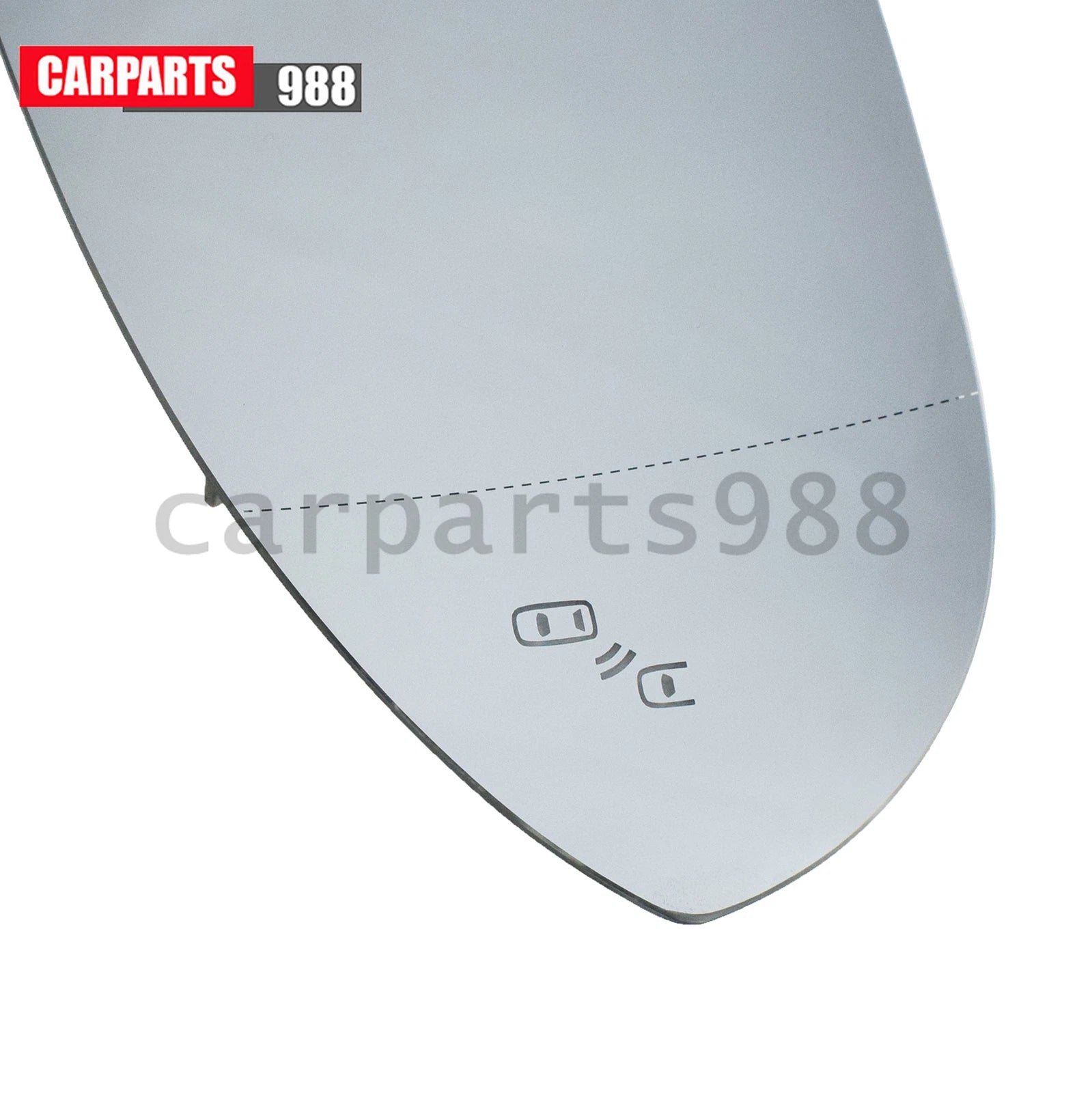 Left Side Door Mirror Glass Heated w/Blind Spot For VW Golf GTI E-Golf 5G0857521 6B93BC-57