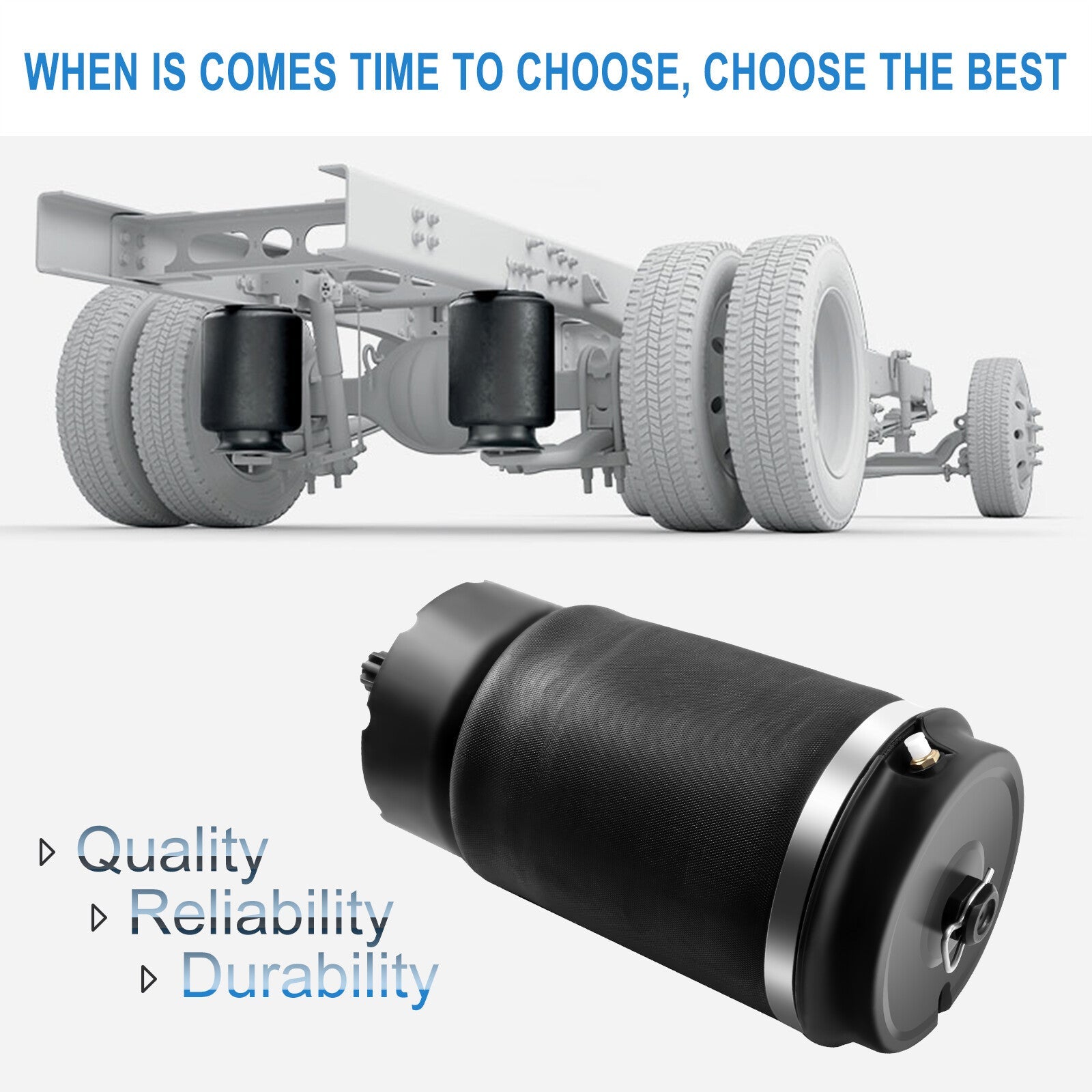 Rear Air Suspension Bag For Land Rover Range Rover HSE L322 2002-2012 6B93BC-57