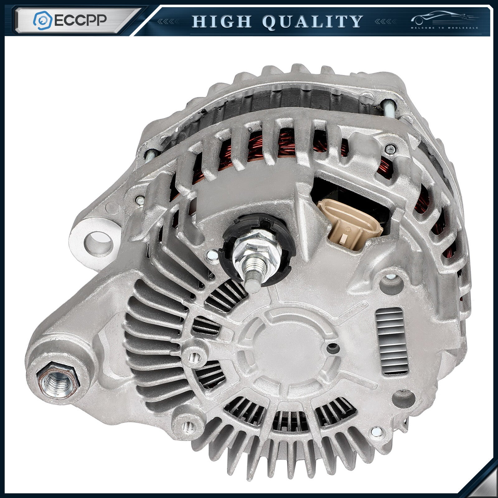 ECCPP Alternator for Infiniti G35 2007 2008 3.5L,G37 2008-2010 3.7L A003TJ1991 6B93BC-57