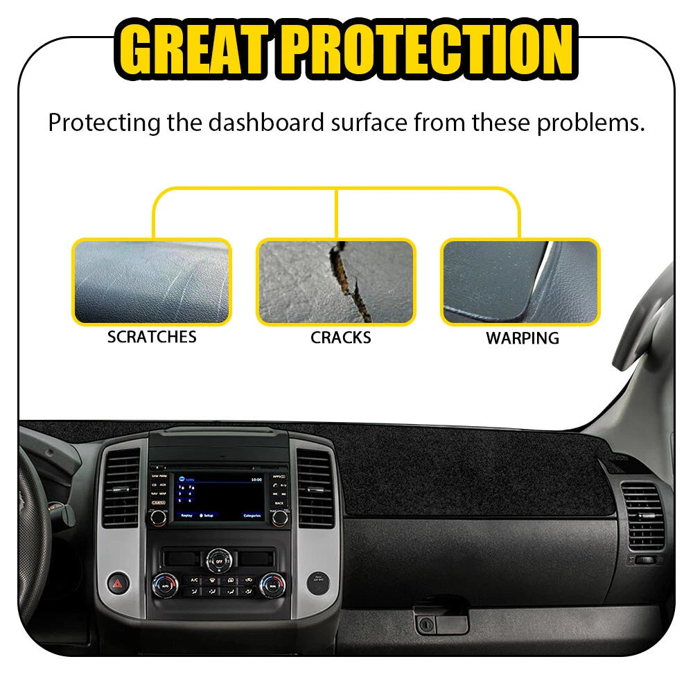 DashMat Custom Dash Cover for 05-2012 Nissan Pathfinder W/O NAV Suzuki Equator A 6B93BC-57
