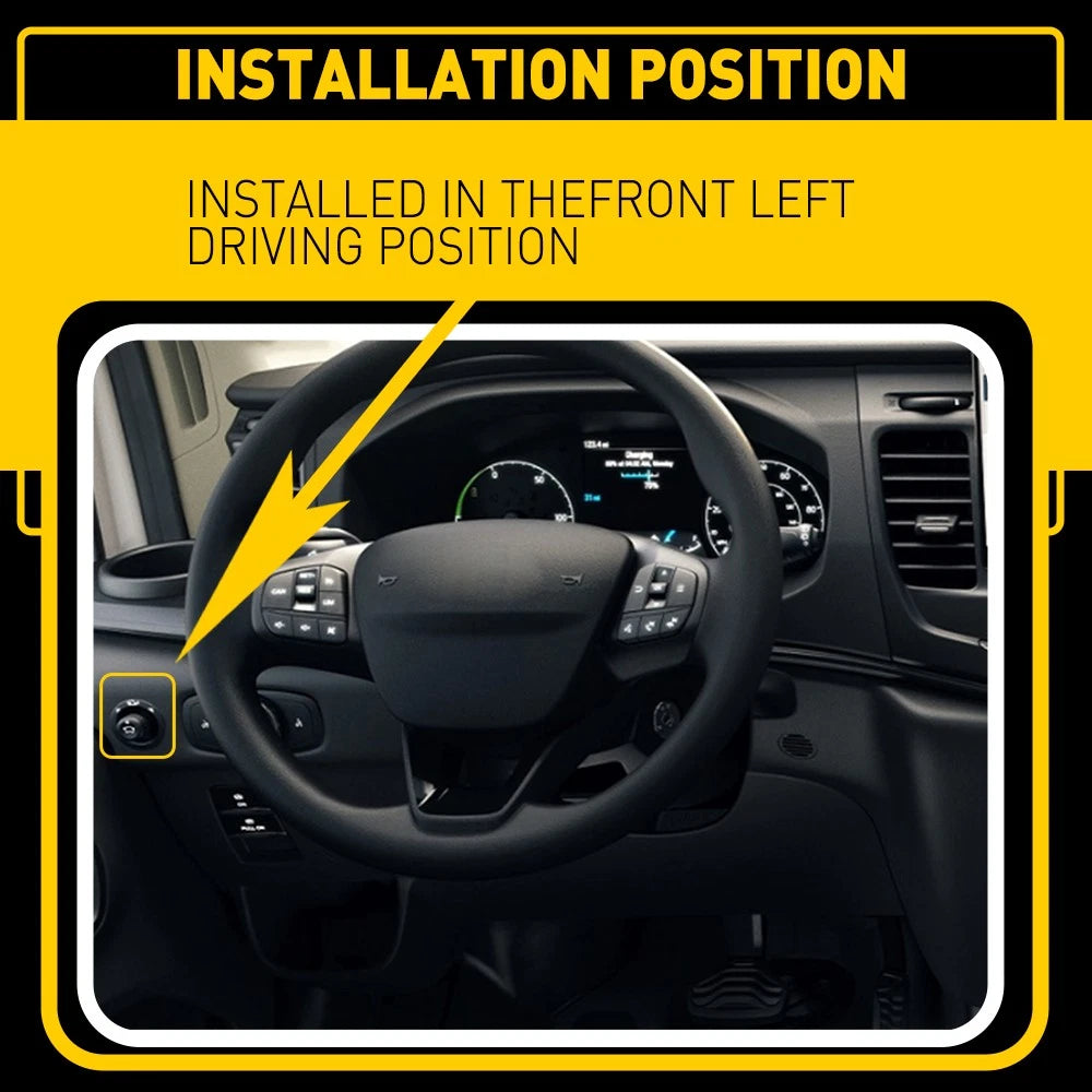 For 15-23 Ford TRANSIT Mirror Adjustment Control Button Switch Lever On Dash EOA 6B93BC-57