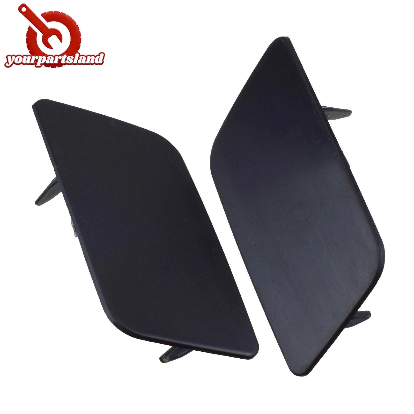 Front Bumper Headlight Washer Cover LH RH 2Pcs For Audi Q3 2016-2018 8U0955275E 6B93BC-57