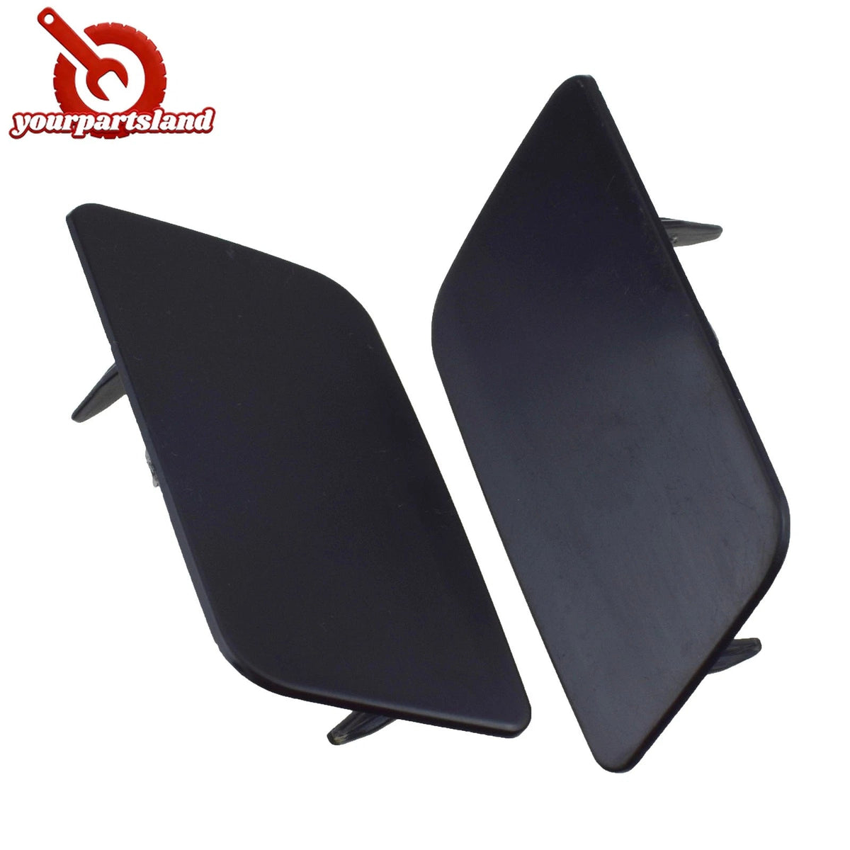 Front Bumper Headlight Washer Cover LH RH 2Pcs For Audi Q3 2016-2018 8U0955275E 6B93BC-57