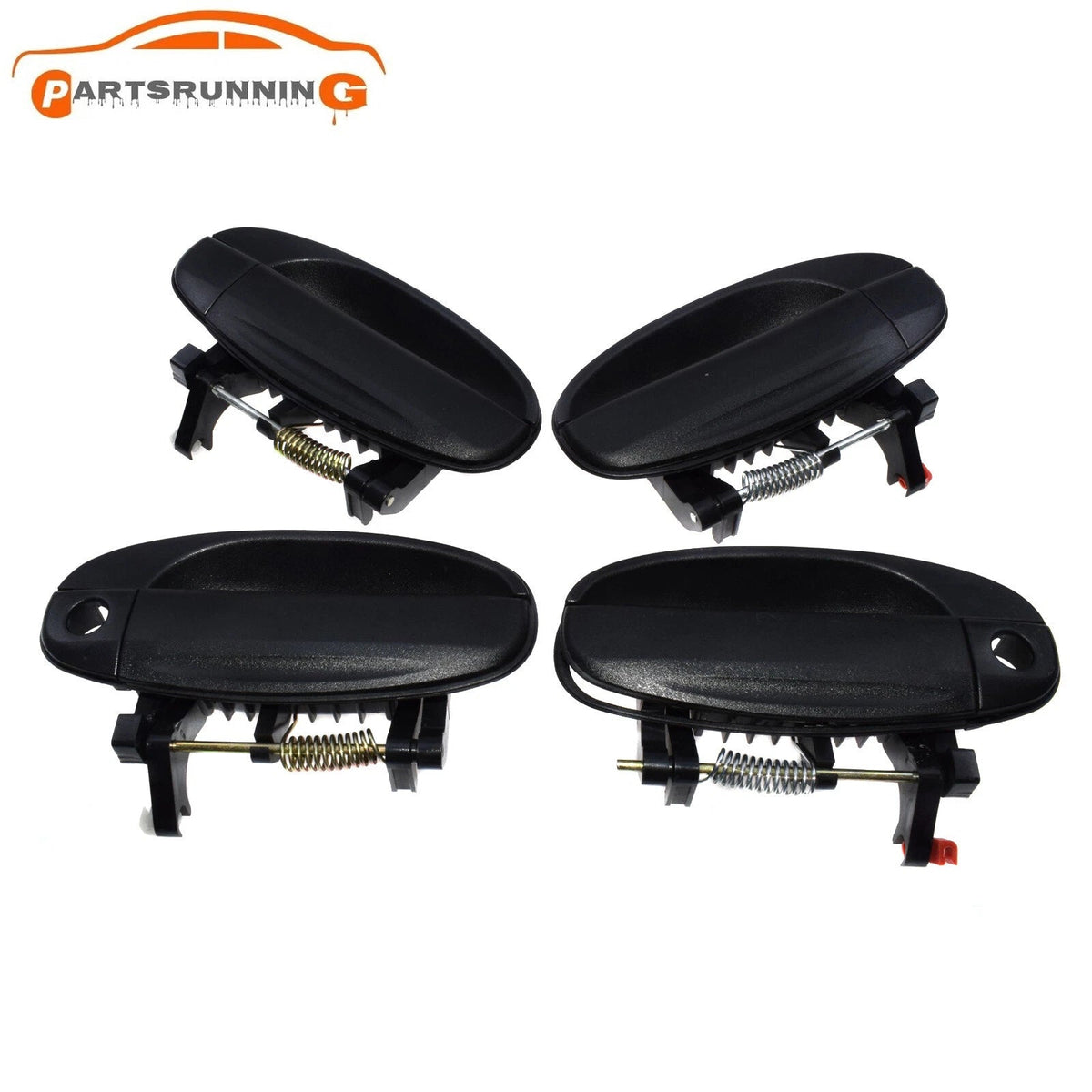 For Chevy Aveo 2004-2008 Set of 4 Outside Door Handles Front Rear Left Right 6B93BC-57