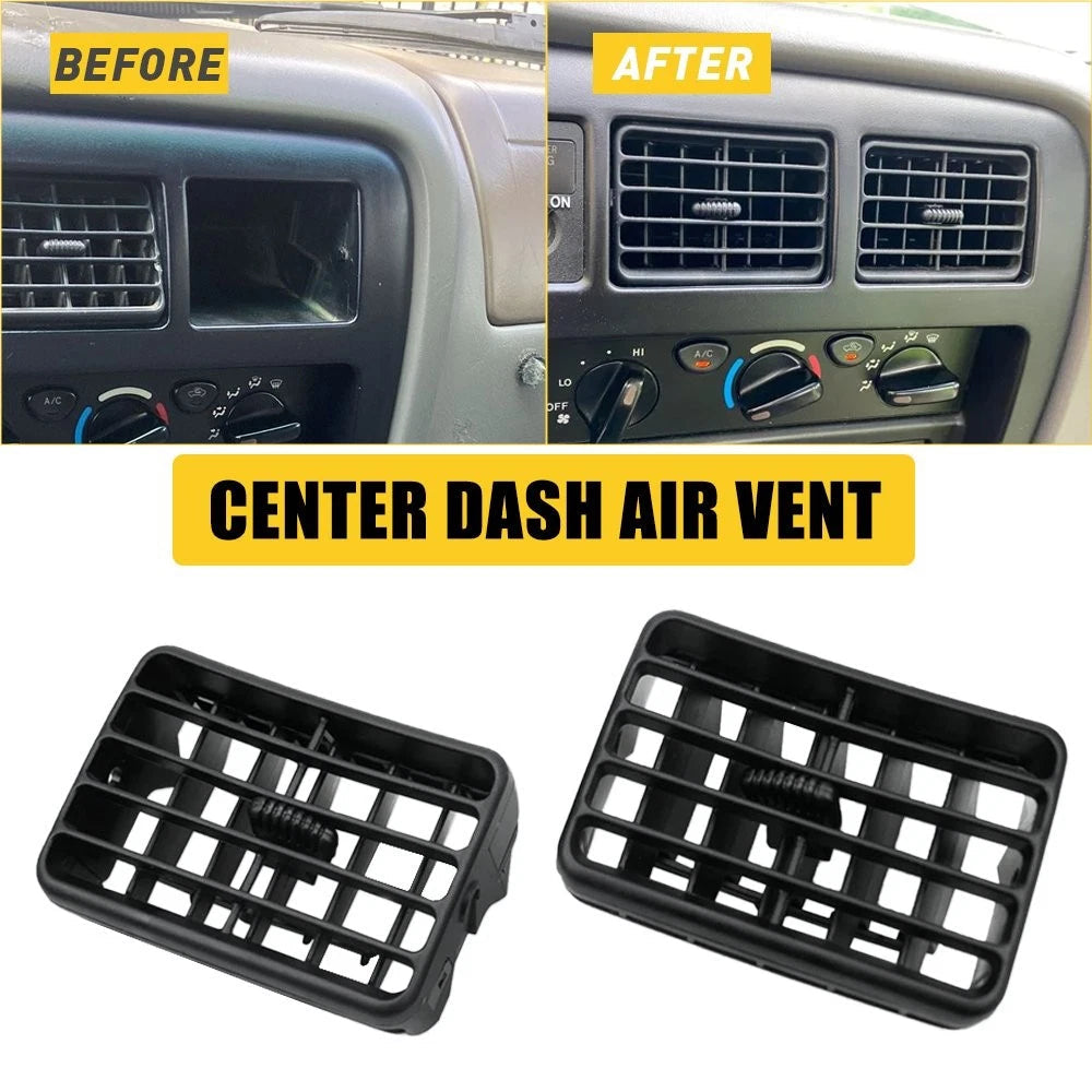 Front Air Grille Center Dash AC Vent Black FOR 1996-02 Toyota Tacoma 4runner EOA 6B93BC-57