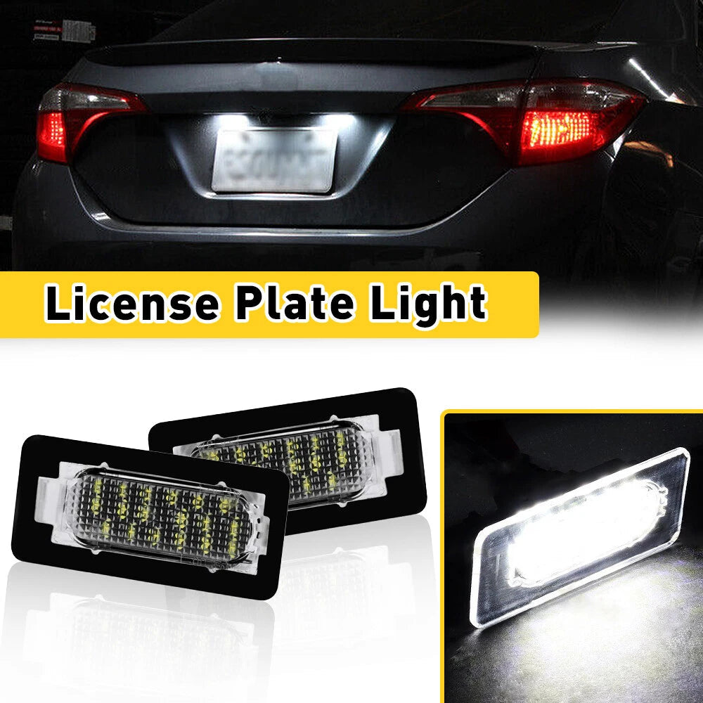 For 2014-2019 Toyota Corolla Sedan LED License Plate Light 6000K Super Bright EA 6B93BC-57