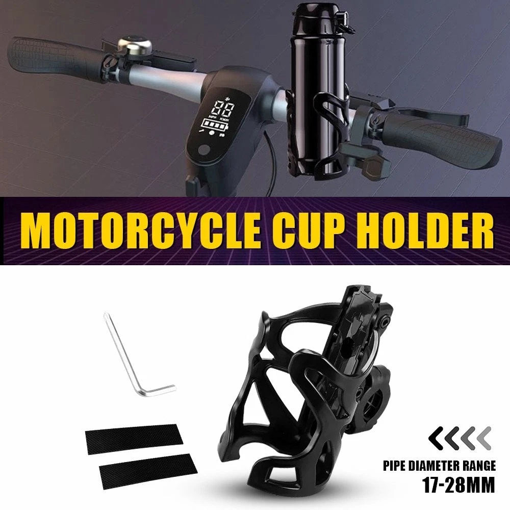Motorcycle Cup Holder Drink Holder Water Bottle Holder Universal For ATV Bike EA 6B93BC-57