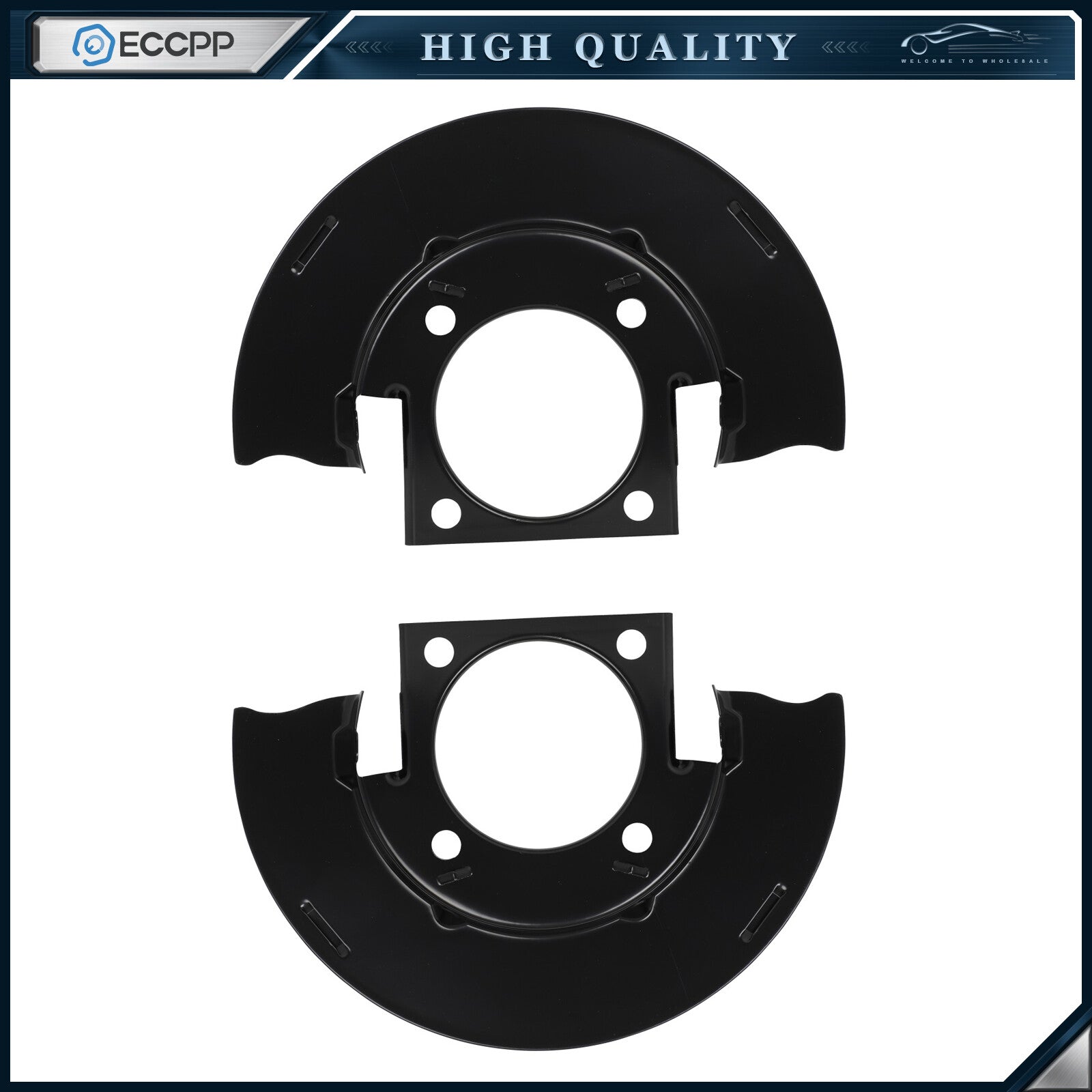 Front 947-073 Brake Dust Shield Fits For Chevrolet Express GMC Savana 6B93BC-57