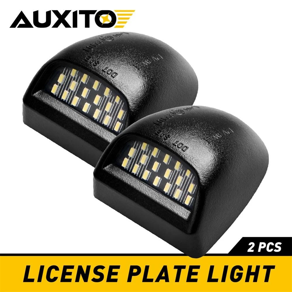 LED License Plate Light Error 6000K Free for 2001-2014 1500 Silverado 2500 3500 6B93BC-57