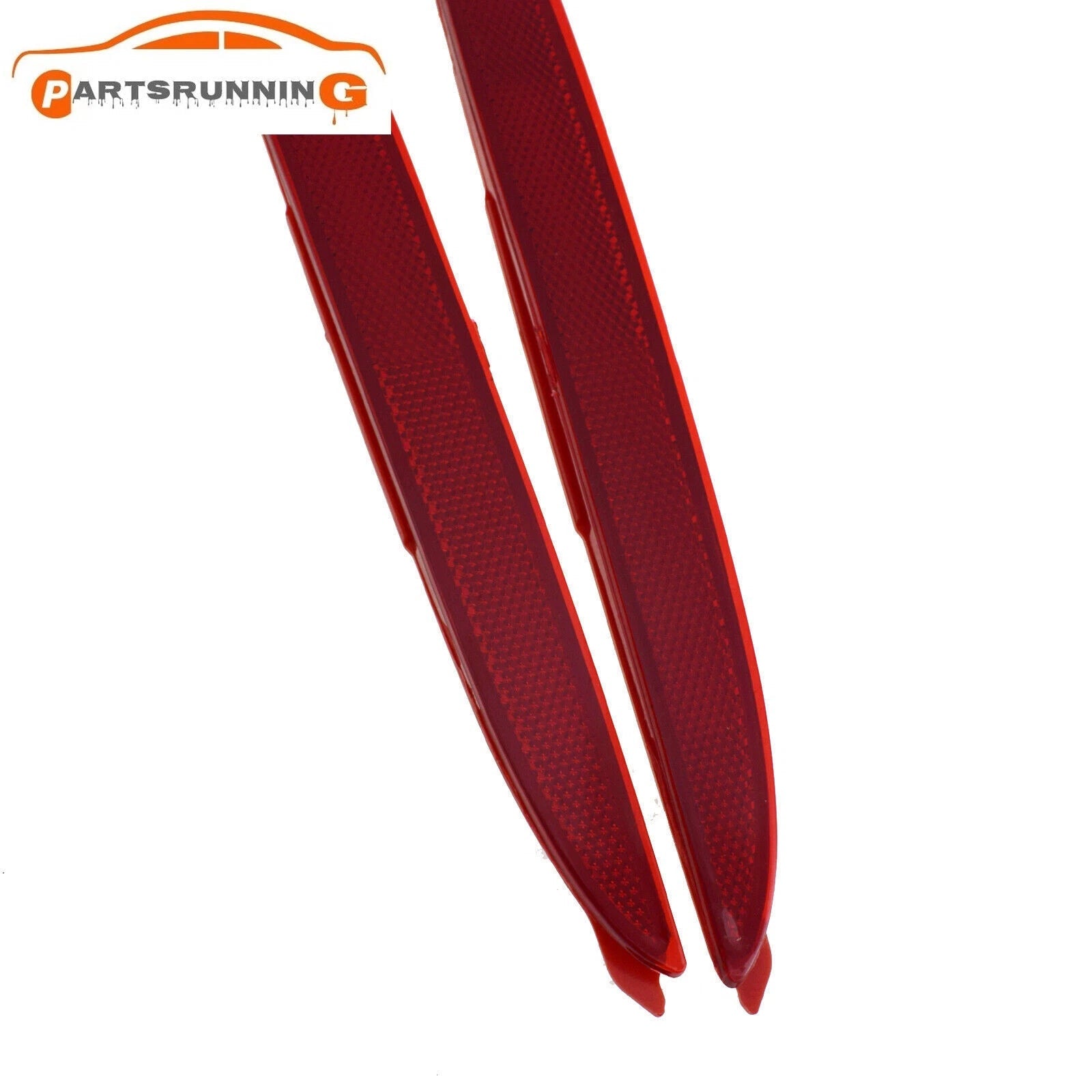Set of 2 Rear Left & Right Bumper Reflector For Mazda 3 M3 Sedan Hatchback 09-13 6B93BC-57