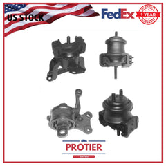 Motor & Trans Mount 4PCS Fits 1995-1996 / 2001-2002 Mazda Millenia 2.5L 6B93BC-57