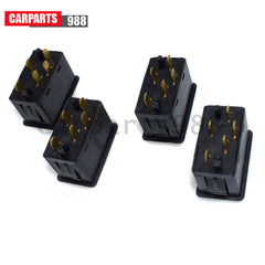 Set of 4 5Pins Illuminated Power Window Switch For BMW E30 318i 325i 61311381205 6B93BC-57