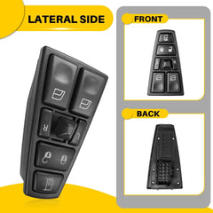 Front Left Master Power Window Switch For 2004-2012 Volvo VN VNL VNM 20455317 EA 6B93BC-57