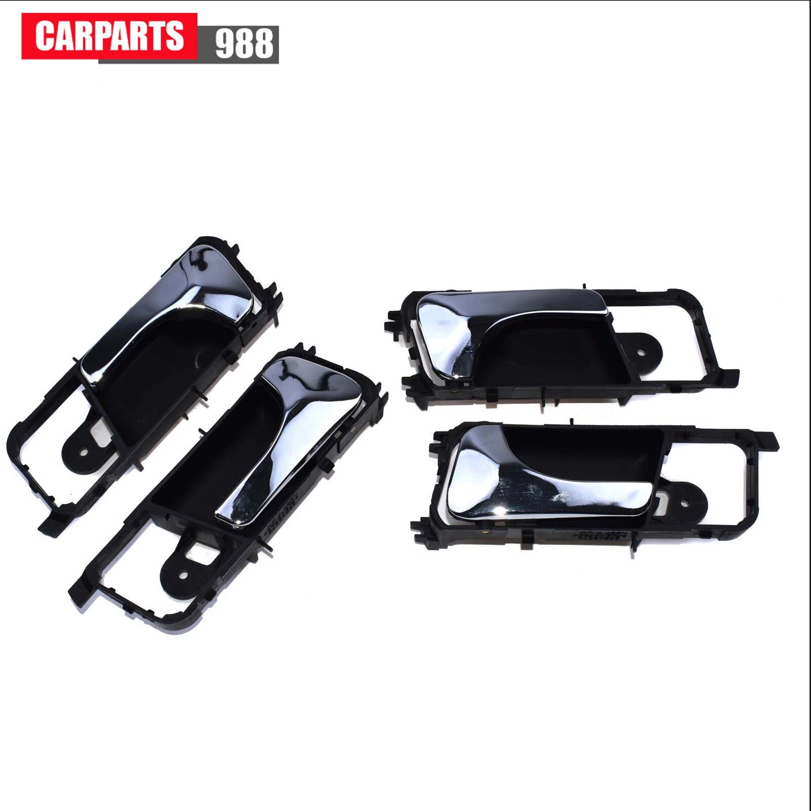 4Pcs Interior Door Handle Left Right For 04-08 Suzuki Forenza 96548063 96548064 6B93BC-57