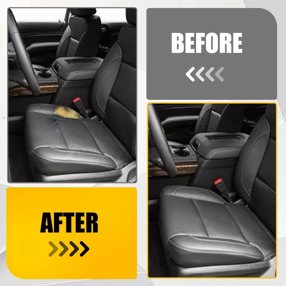 Driver Passenger Leather Bottom Seat Cover Black for 2015-19 GMC Yukon Denali EA 6B93BC-57