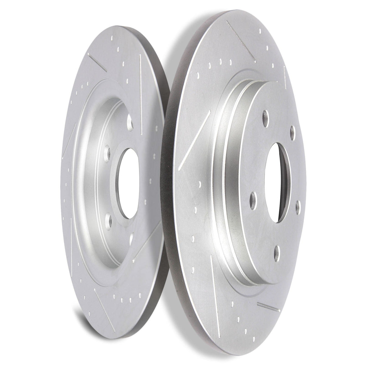 Rear Slotted Brake Rotors for Town & Country Grand Caravan Journey Routan C/V 6B93BC-57