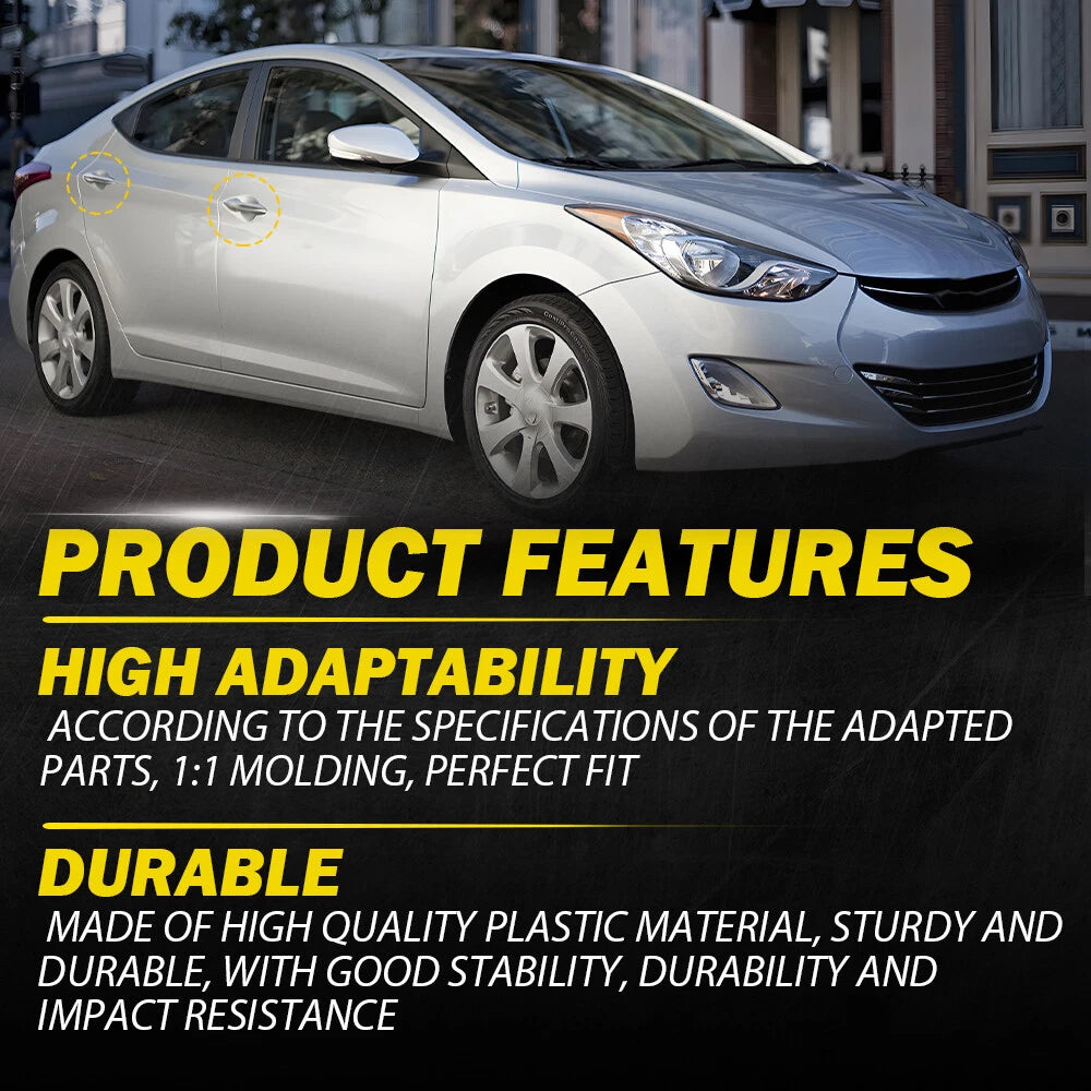 4x Outside Exterior Door Handles For 2011-2016 Hyundai Elantra Front Rear L+R EA 6B93BC-57