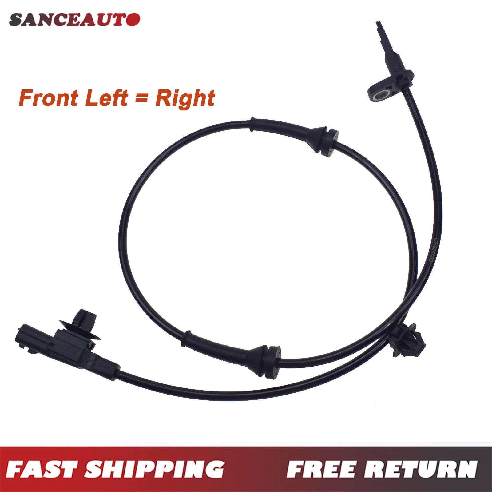 ABS Wheel Speed Sensor Front Left Right For 2013-2019 Nissan Versa Note 1.6L 6B93BC-57